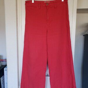 Madewell Size 29 Red Jeans
